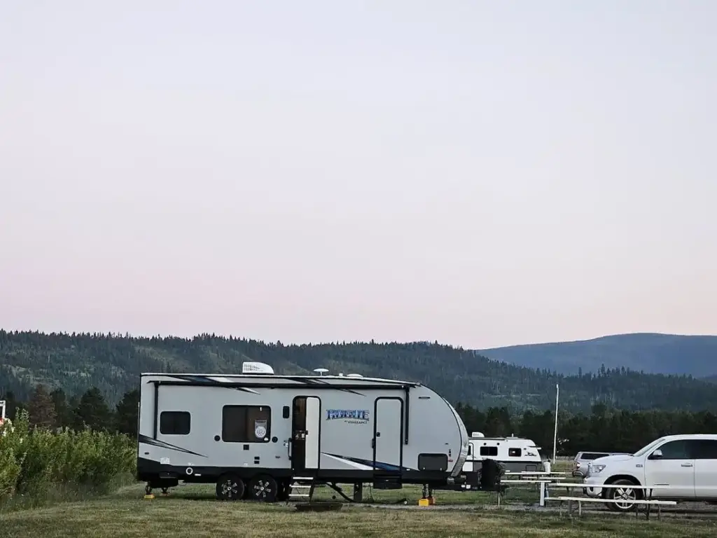 A back-in site on Loop A