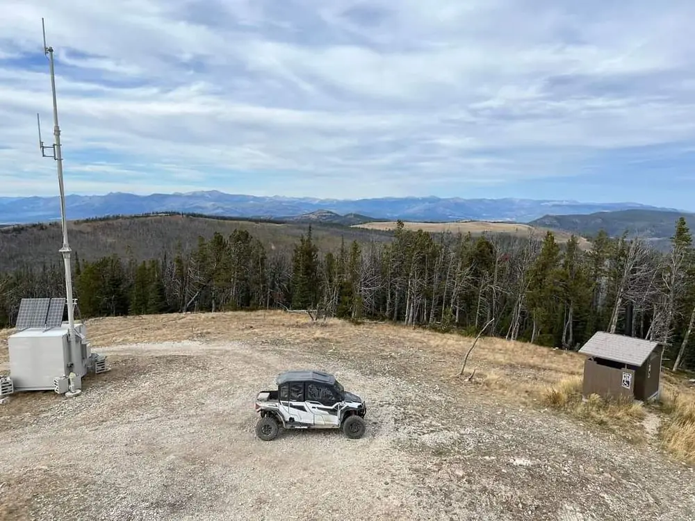 UTV at Granite Butte Lookout